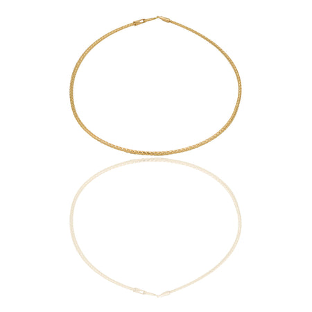 Bracciali Oro Giallo canna flex  Solo Oro Spessore filo  mm.1