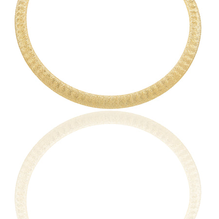 COLLANA DONNA ELASTICA RETTANGOLARE DIAMANTATA