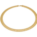 Collane Oro Giallo canna flex  Solo Oro Cm. 50 Spessore mm. 10