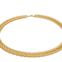 Collane Oro Giallo canna flex  Solo Oro Cm. 50 Spessore mm. 11