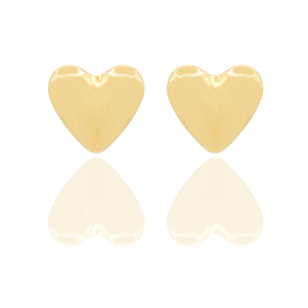 Orecchini Oro Giallo Elettroformato  Solo Oro  Lunghezza cm. 1,8 larghezza 2 