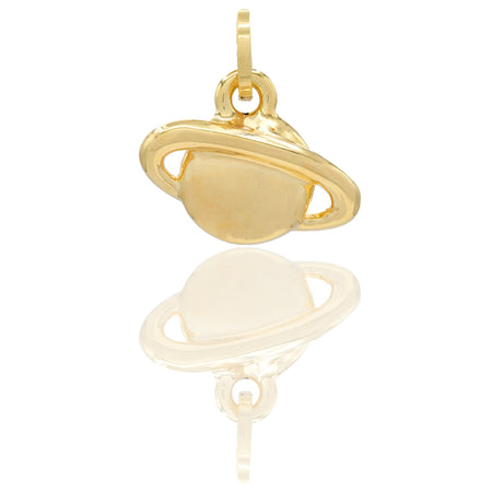 CIONDOLO DONNA PIANETA SATURNO ELETTROFORMATO