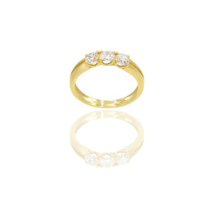ANELLO DONNA TRILOGY DOPPIO GAMBO