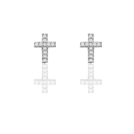ORECCHINI LOBO CROCE PAVE'