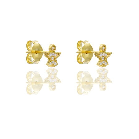 ORECCHINI LOBO ANGIOLETTO PAVE'