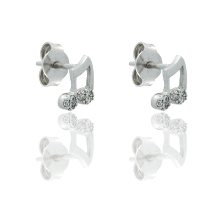 ORECCHINI DONNA NOTA MUSICALE A LOBO