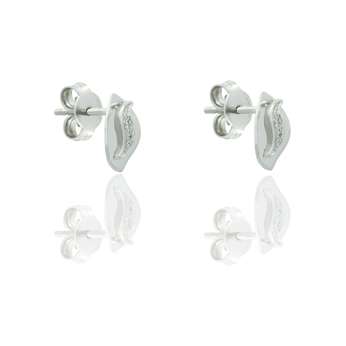 ORECCHINI DONNA FOGLIA A LOBO