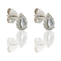 ORECCHINI DONNA DONNA GOCCIA A LOBO CENTRO E CONTORNO