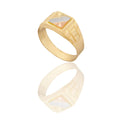 ANELLO UOMO SCUDO QUADRATO