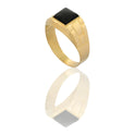 ANELLO UOMO SCUDO QUADRATO