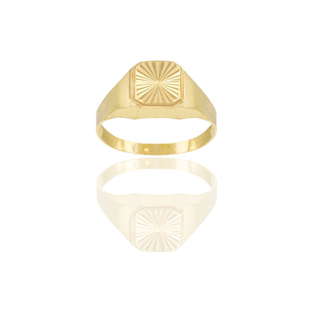ANELLO UOMO SCUDO RETTANGOLO