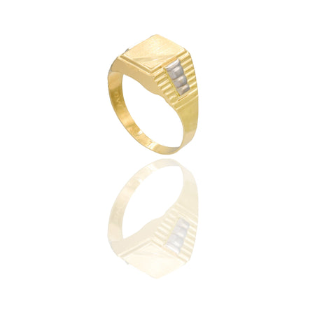 ANELLO UOMO SCUDO RETTANGOLO