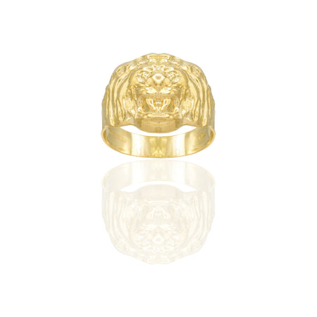 ANELLO UOMO TESTA DI LEONE