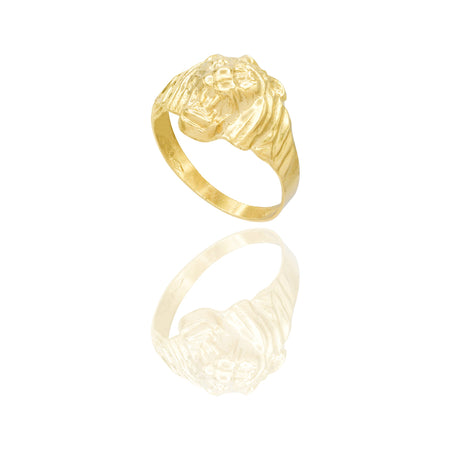 ANELLO UOMO TESTA DI LEONE