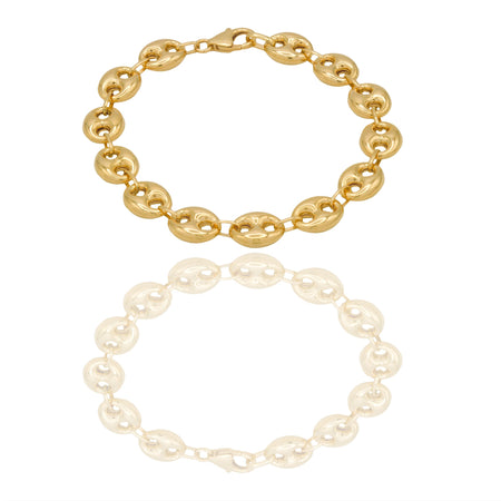 
Bracciale Oro Giallo Catena piena  Solo Oro mis.4 cm. 20