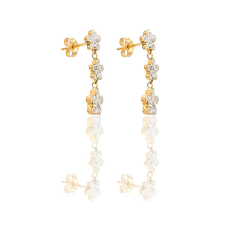 ORECCHINI DONNA TRILOGY FIORI PENDENTI