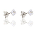 ORECCHINI PUNTO LUCE 4 GRIFFE