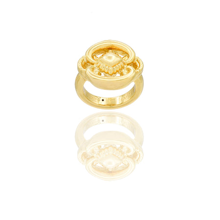 ANELLO DONNA TONDO CON ROMBO