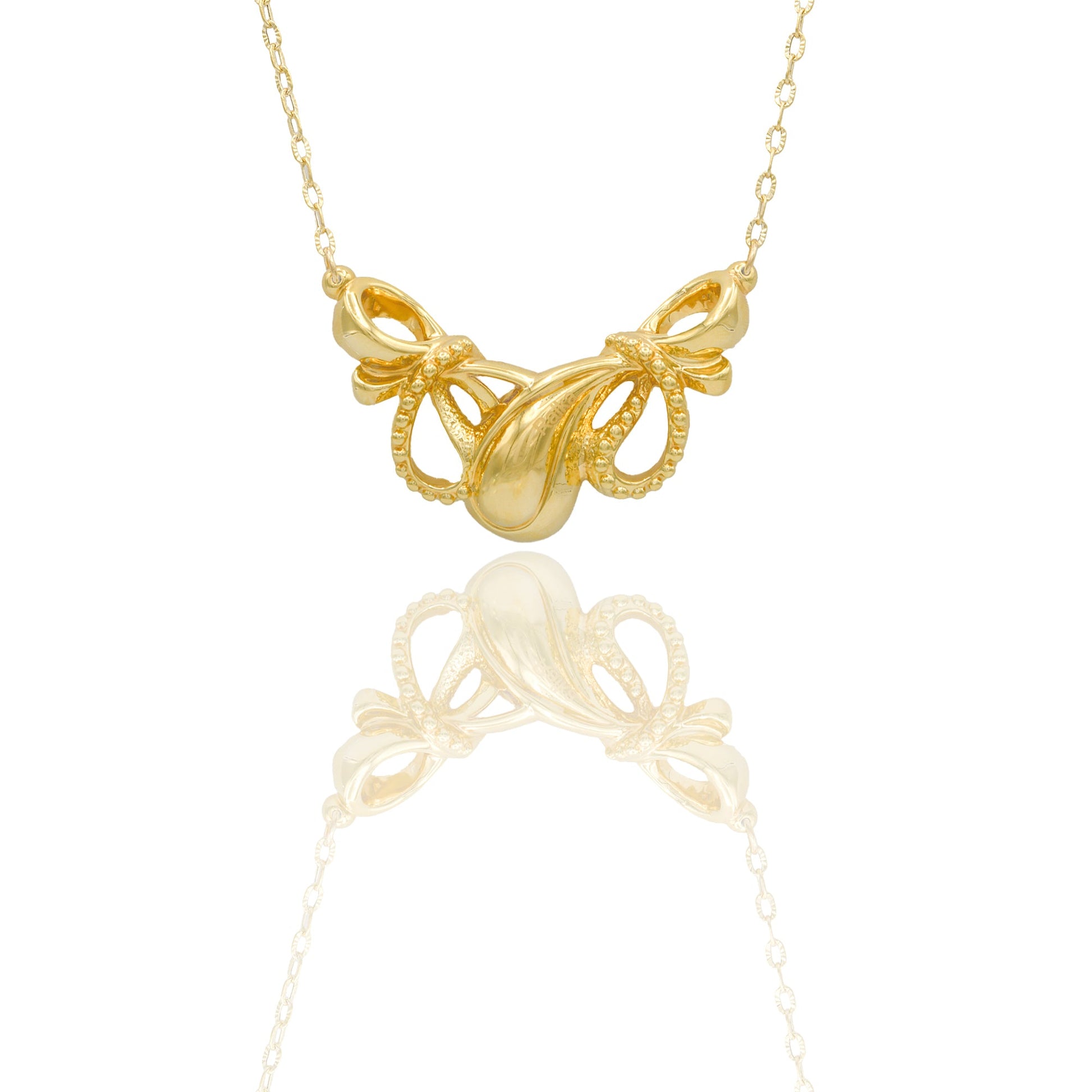 Collane Oro Giallo Catena vuota, Elettroformato  Solo Oro cm. 45 Lunghezza elemento cm. 5,5 larghezza 2 cm.