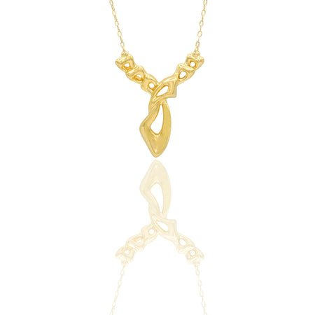 Collane Oro Giallo Catena vuota, Elettroformato  Solo Oro cm.45 Lunghezza Elemento 5 cm. Larghezza 2,5 cm. 