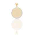 Ciondoli Oro Giallo Oro Bianco Oro 18 carati Rosa dei venti tonda Solo Oro 4cm x 3cm