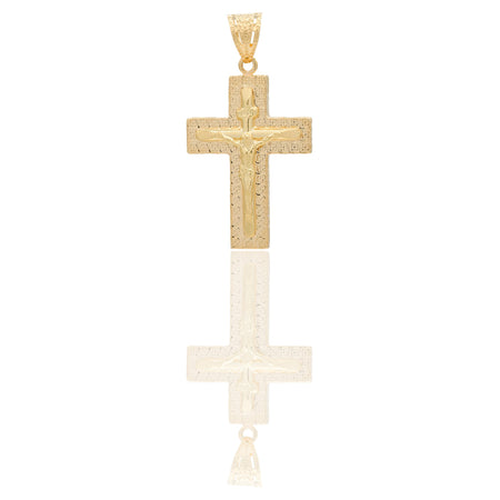 Ciondoli Oro Giallo Microfusione  Solo Oro Lunghezza cm. 4,5 Larghezza cm. 2,4 