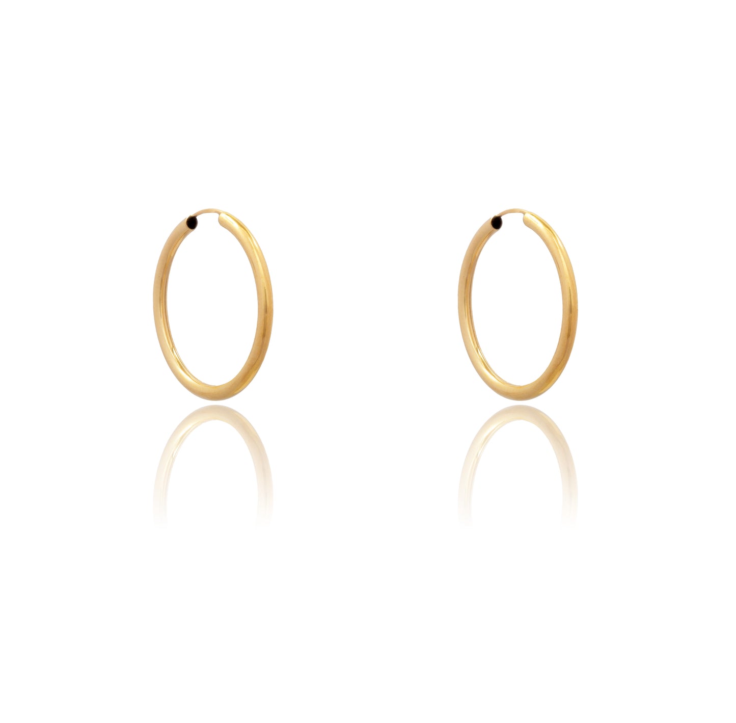 ORECCHINI CERCHIO CHIUSURA A SCOMPARSA